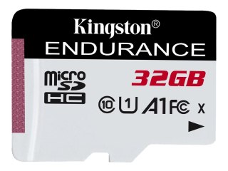Kingston High Endurance - Karta pamięci flash - 32 GB - A1 / UHS-I U1 / Class10 - microSDHC UHS-I