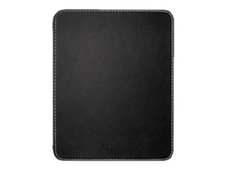 LogiLink Mouse Pad Leather - Podkładka pod mysz - czarny