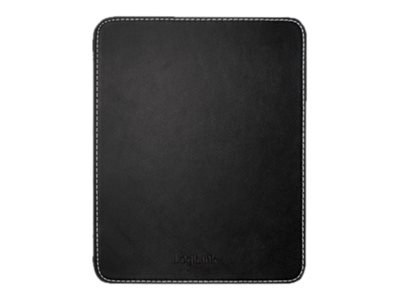 LogiLink Mouse Pad Leather - Podkładka pod mysz - czarny