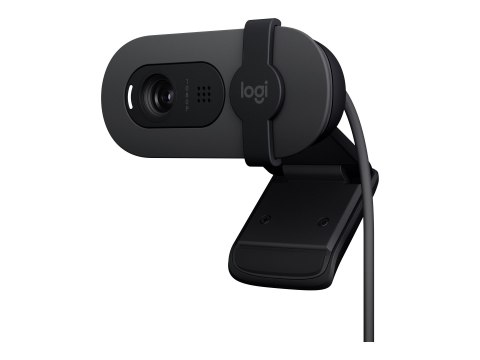 Logitech BRIO 100 - Kamerka internetowa - kolor - 2 MP - 1920 x 1080 - 1080p, 720p - audio - USB