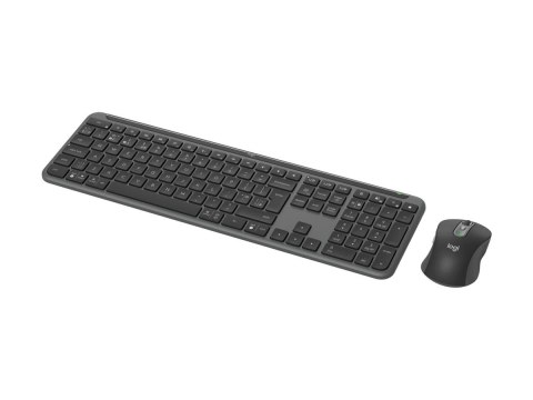 Logitech Signature Slim Combo MK950 - Zestaw klawiatura i mysz - 100% - full size - bezprzewodowa - Bluetooth 5.1 LE - QWERTY - 