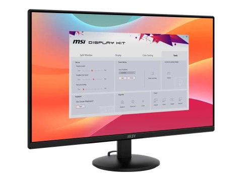 MSI PRO MP272L - Monitor LED - 27" - 1920 x 1080 Full HD (1080p) @ 100 Hz - IPS - 250 cd/m² - 1300:1 - 1 ms - HDMI, DisplayPort