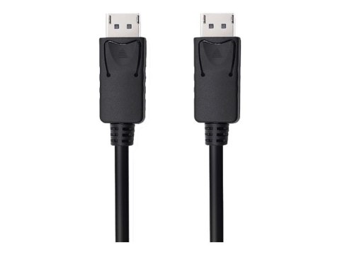Qoltec - Kabel portu wyświetlacza - DisplayPort 20-pin (M) do DisplayPort 20-pin (M) - DisplayPort 1.2 - 3 m - obsługa 1080p, ob