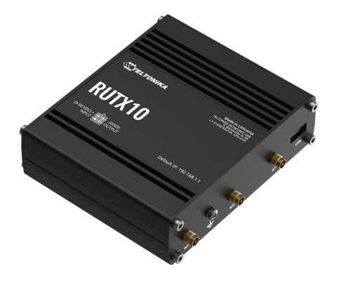 ROUTER RUTX10 Bluetooth BLE, Wi-Fi 5, 2.4 GHz, 5 GHz 867 Mb/s Teltonika