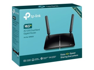 TP-Link Archer MR600 4G+ Cat6 AC1200 Wireless Dual Band - Router bezprzewodowy - WWAN przełącznik 3-portowy - 1GbE - Wi-Fi 5 - D