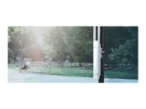 TP-Link Omada EAP110-Outdoor - Punkt dostępu bezprzewodowego - 100Mb LAN - Wi-Fi - 2.4 GHz - do montażu na ścianie