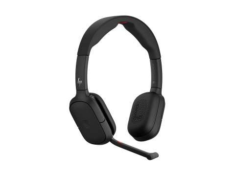 HP Poly Focus 625 - Słuchawka - nauszne - Bluetooth - bezprzewodowa - redukcja hałasu - USB-C za pośr. adaptera Bluetooth - czar