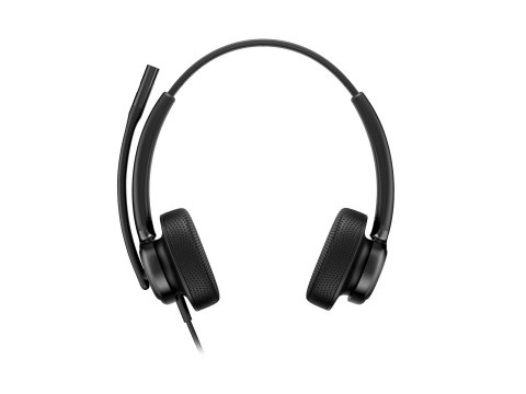 HP Poly Mission 425 - Mission 400 Series - słuchawka - nauszne - przewodowa - USB-C, USB-A - czarny - Certyfikat Microsoft Teams