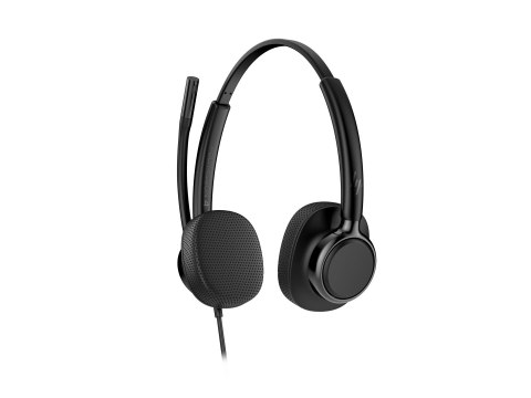 HP Poly Mission 425 - Mission 400 Series - słuchawka - nauszne - przewodowa - USB-C, USB-A - czarny - Certyfikat Microsoft Teams