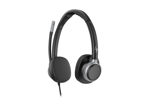 HP Poly Mission 625 - Mission 600 Series - słuchawka - nauszne - przewodowa - USB-C, USB-A - czarny - Certyfikat Microsoft Teams