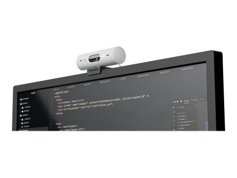Logitech BRIO 500 - Kamerka internetowa - kolor - 1920 x 1080 - 1080p, 720p - audio - USB-C