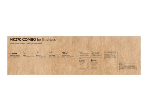 Logitech MK370 Combo for Business - Zestaw klawiatura i mysz - bezprzewodowa - Bluetooth LE - QWERTY - Międzynarodowy USA - graf