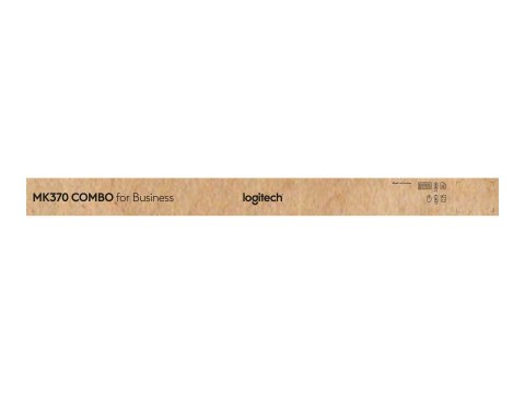 Logitech MK370 Combo for Business - Zestaw klawiatura i mysz - bezprzewodowa - Bluetooth LE - QWERTY - Międzynarodowy USA - graf