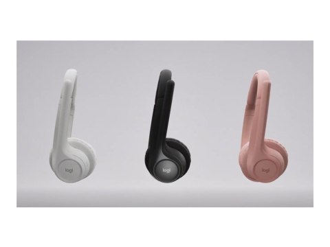 Logitech Zone 300 - Słuchawka - nauszne - Bluetooth - bezprzewodowa - głęboka czerń