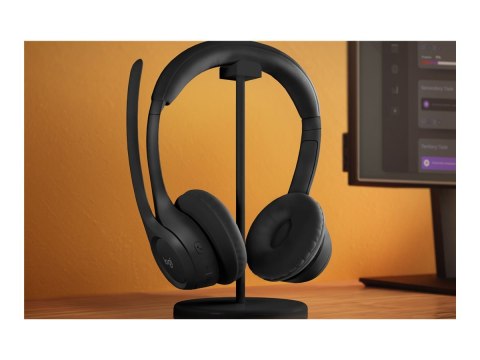 Logitech Zone 300 - Słuchawka - nauszne - Bluetooth - bezprzewodowa - głęboka czerń