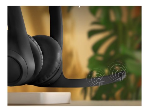 Logitech Zone 300 - Słuchawka - nauszne - Bluetooth - bezprzewodowa - głęboka czerń