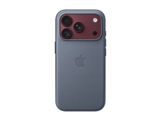 Apple - Pokrywa ochronna dla telefonu komórkowego - zgodność MagSafe - TechWoven - blue chambray - dla iPhone 18 Pro