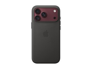Apple - Pokrywa ochronna dla telefonu komórkowego - zgodność MagSafe - TechWoven - czarny - dla iPhone 18 Pro Max