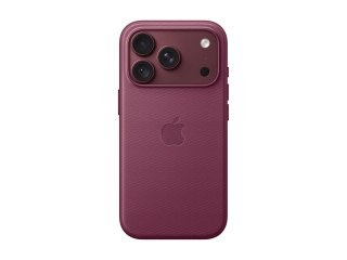 Apple - Pokrywa ochronna dla telefonu komórkowego - zgodność MagSafe - TechWoven - mulberry - dla iPhone 18 Pro