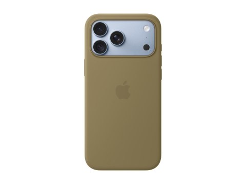 Apple - Pokrywa ochronna dla telefonu komórkowego - zgodność MagSafe - silikon - oliwkowy - dla iPhone 18 Pro Max