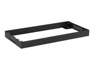 Lanberg - Cokół stojaka - 600 x 1200 mm - wolnostojący - RAL 9004, czarny - 19"