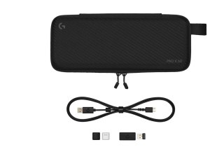 Logitech G PRO X 60 - Klawiatura - gaming - 60% - TKL - podświetlenie - bezprzewodowa - 2.4 GHz, Bluetooth - QWERTY - Międzynaro