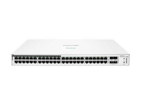 HPE Networking Instant On 1830 48G 24p Class4 PoE 4SFP 370W Switch - Przełącznik - smart - 24 x 10/100/1000 + 24 x 10/100/1000 (